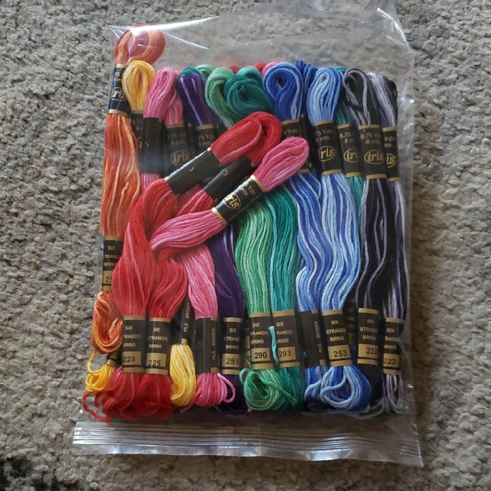 Iris Vibrant Thread Collection
